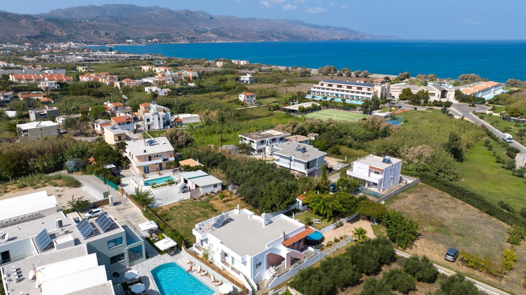 Villa Eleni 100M From The Sea Рапаниана Экстерьер фото