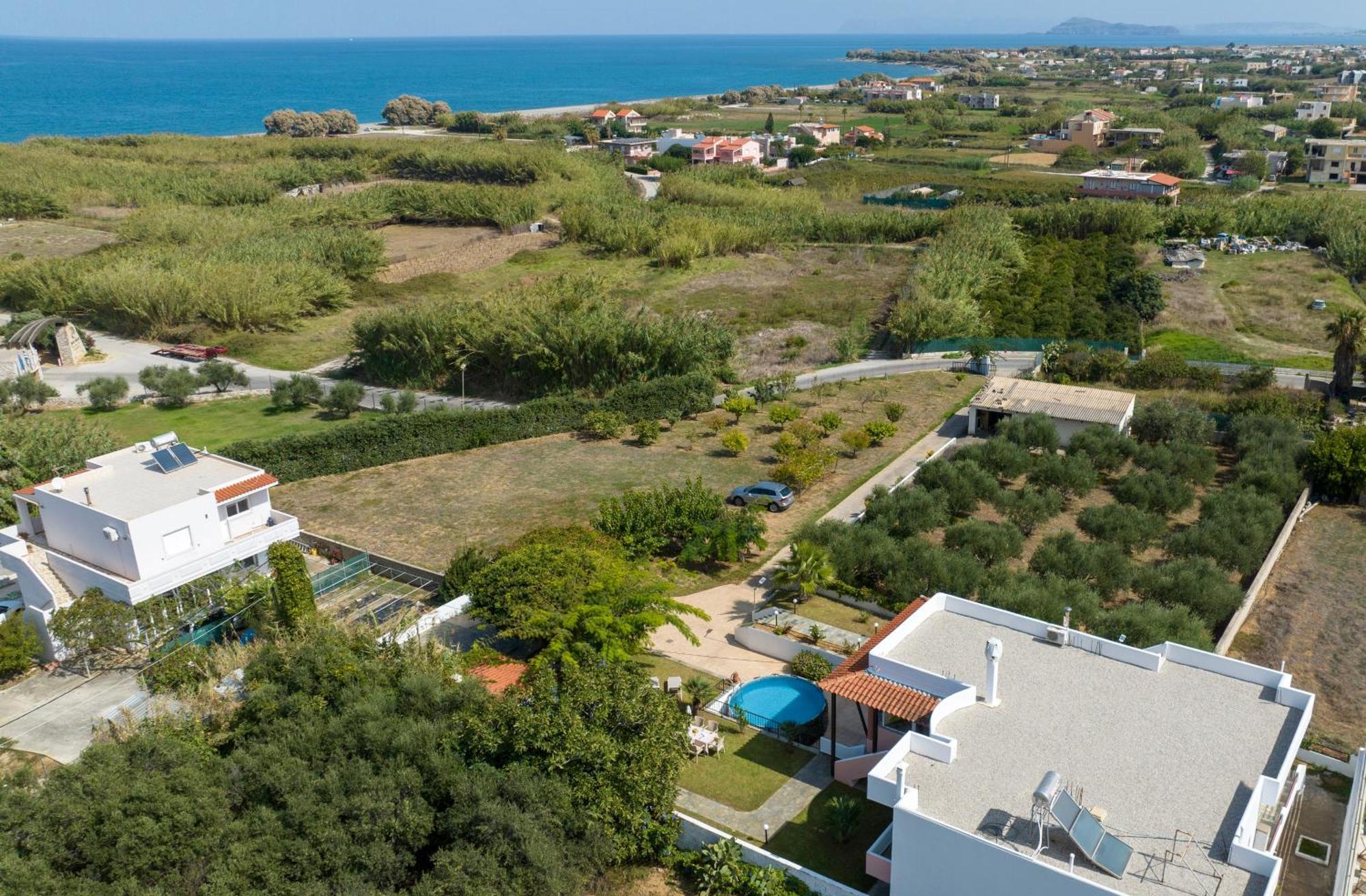 Villa Eleni 100M From The Sea Рапаниана Экстерьер фото